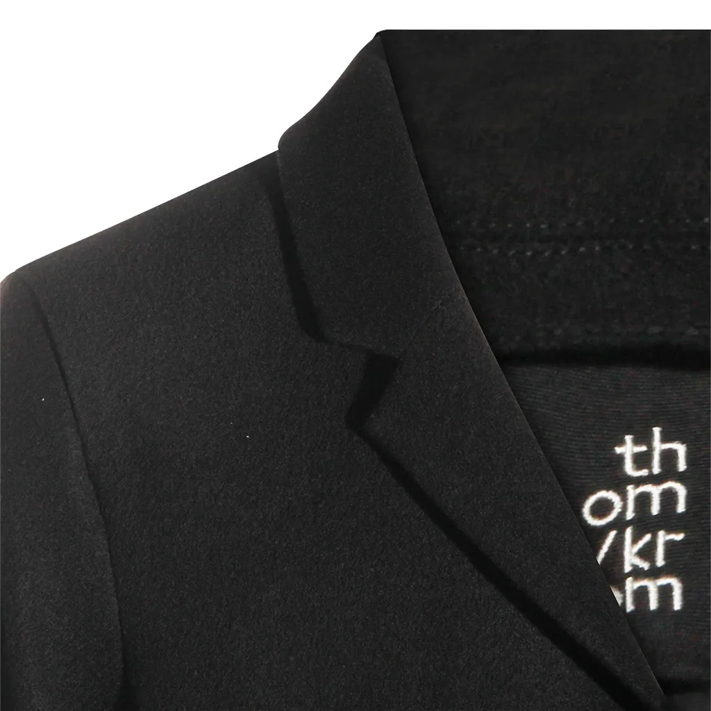 Thom Krom Single-Breasted Long-Sleeved Jacket