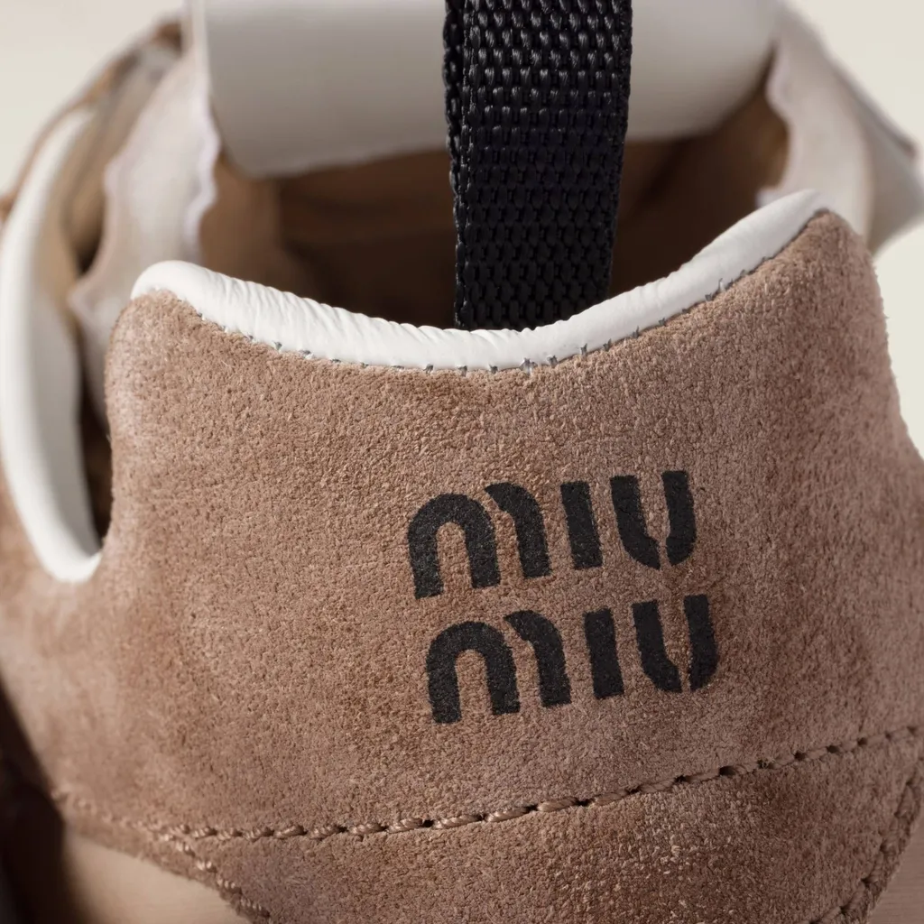 Tyre Technical Fabric And Suede Sneakers
