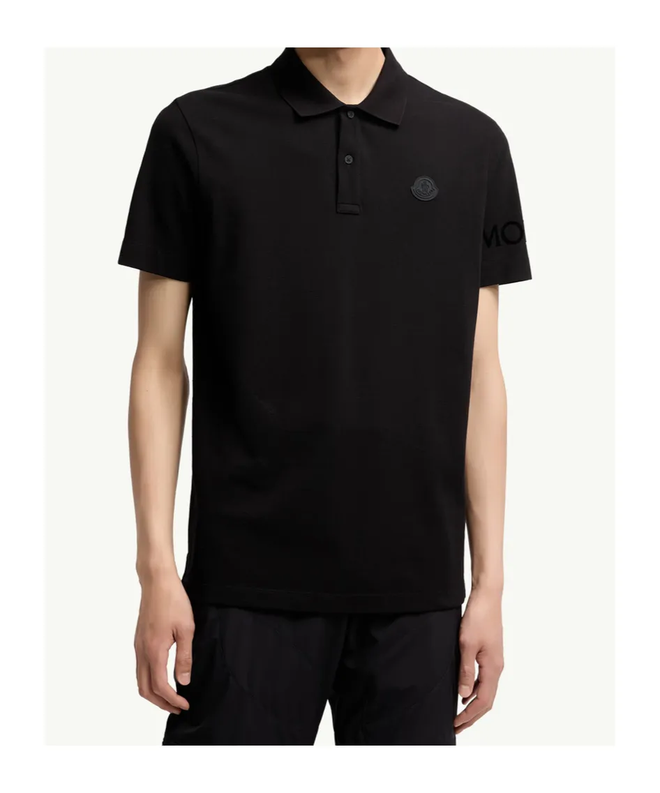 Logo Cotton Piquet Polo Shirt