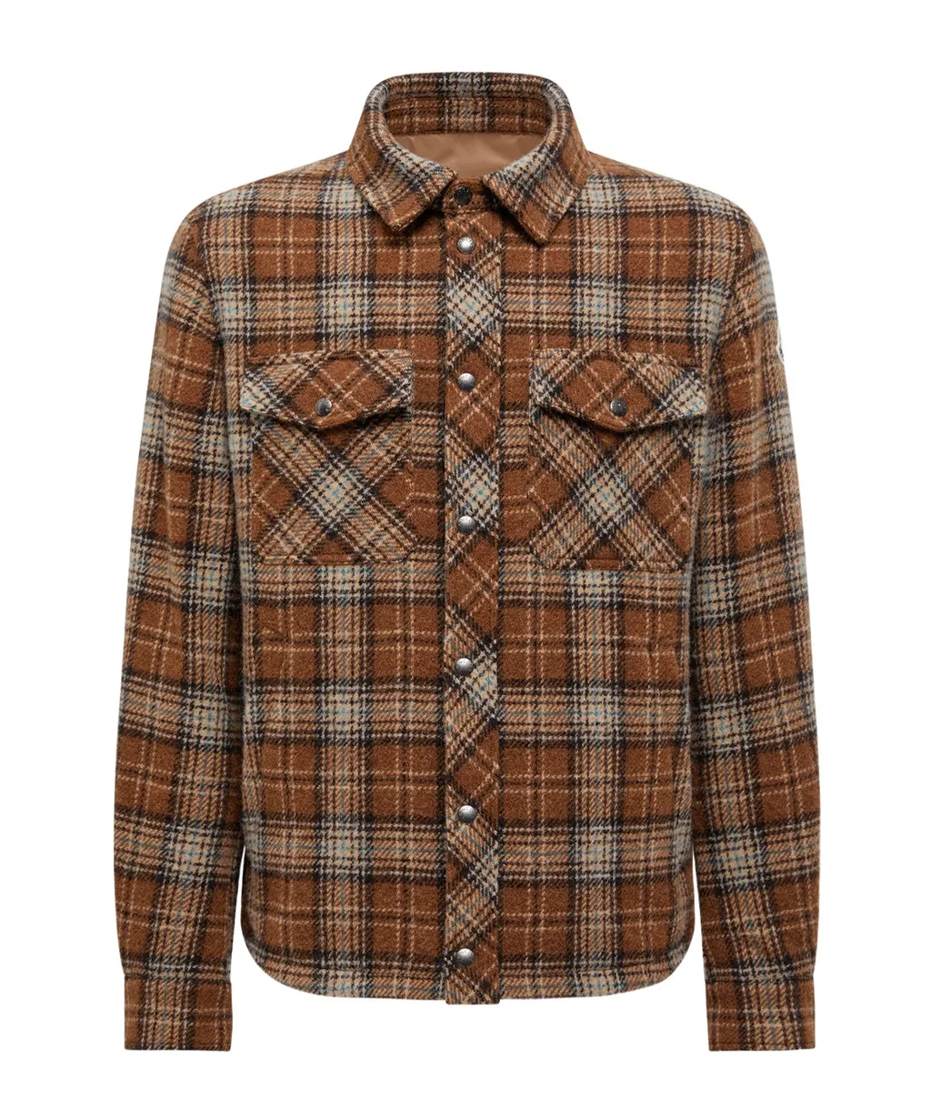 Moncler Checked Shirt Jacket