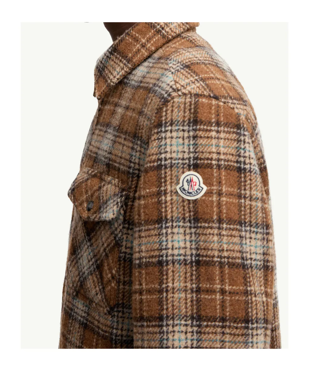 Moncler Checked Shirt Jacket