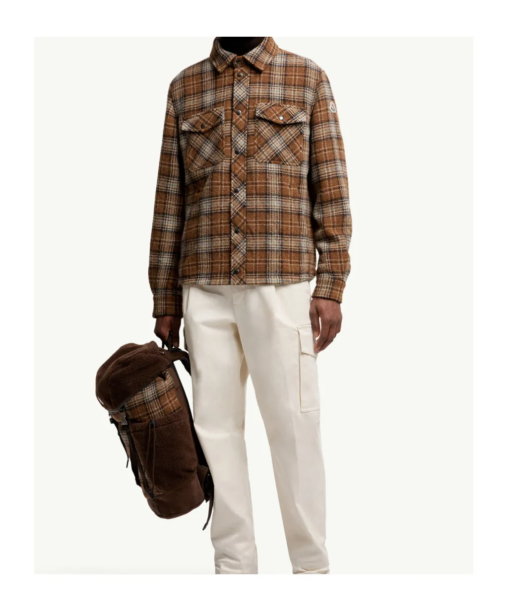 Moncler Checked Shirt Jacket