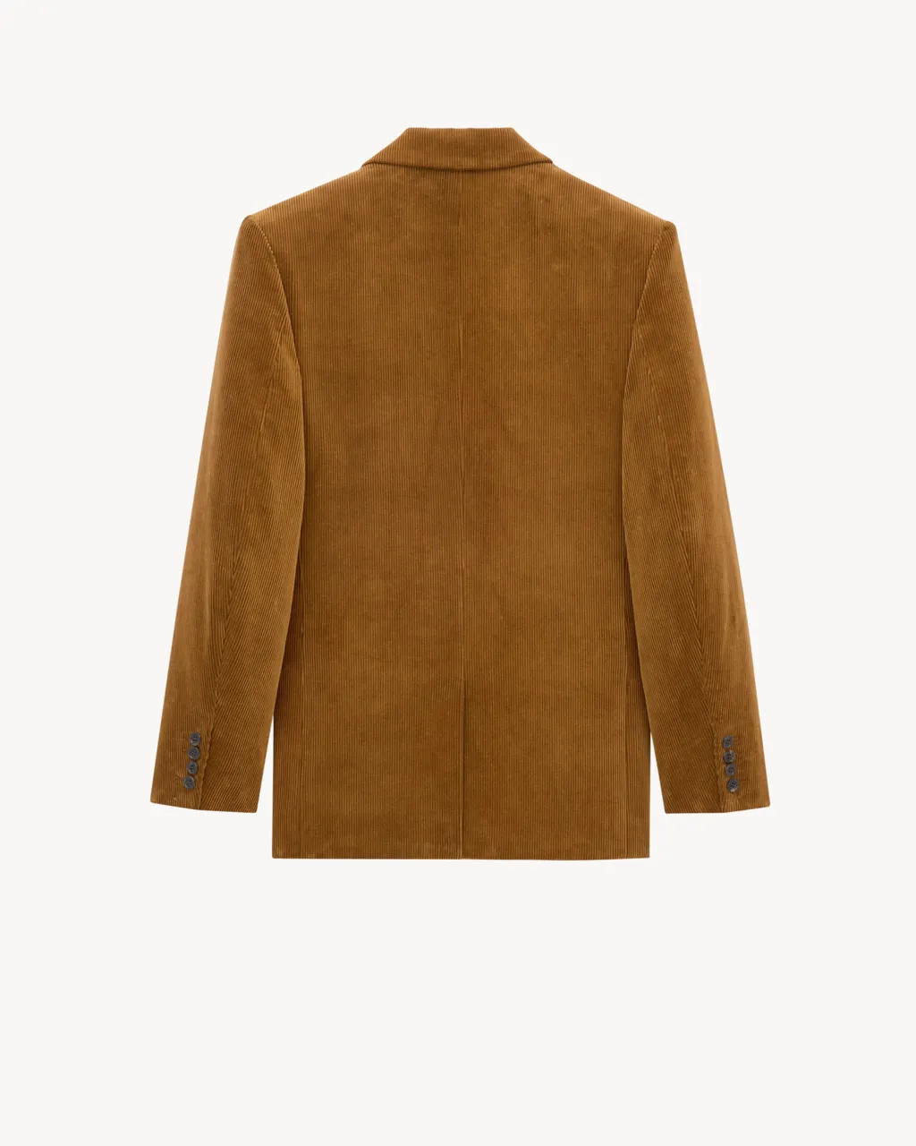 Saint Laurent Double-Breasted Corduroy Jacket