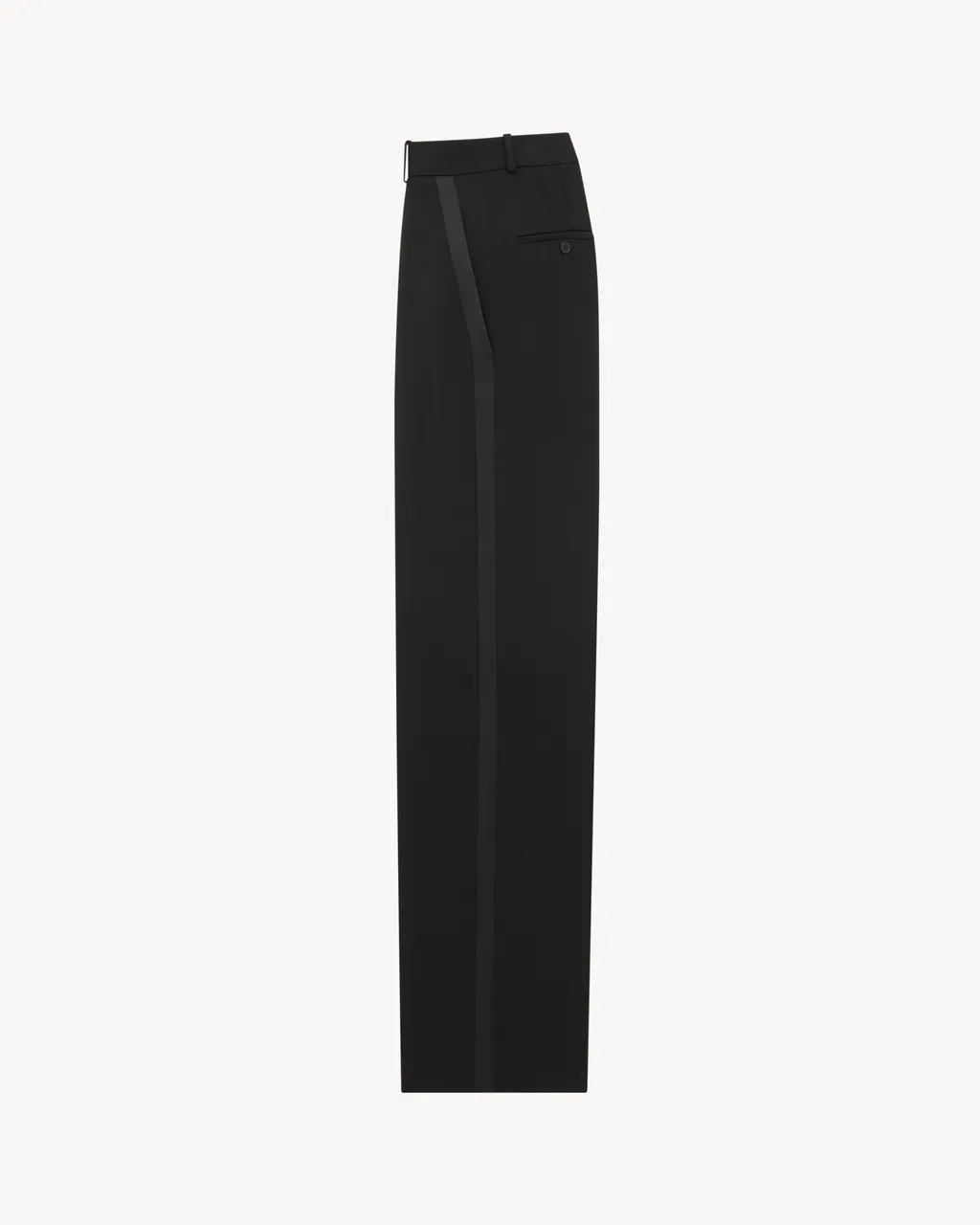 Saint Laurent High-Rise Tuxedo Pants