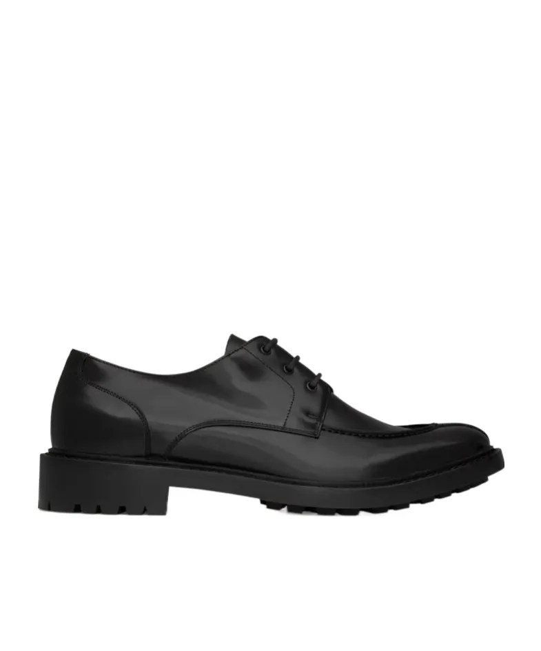 Lino Derbies In Smooth Leather