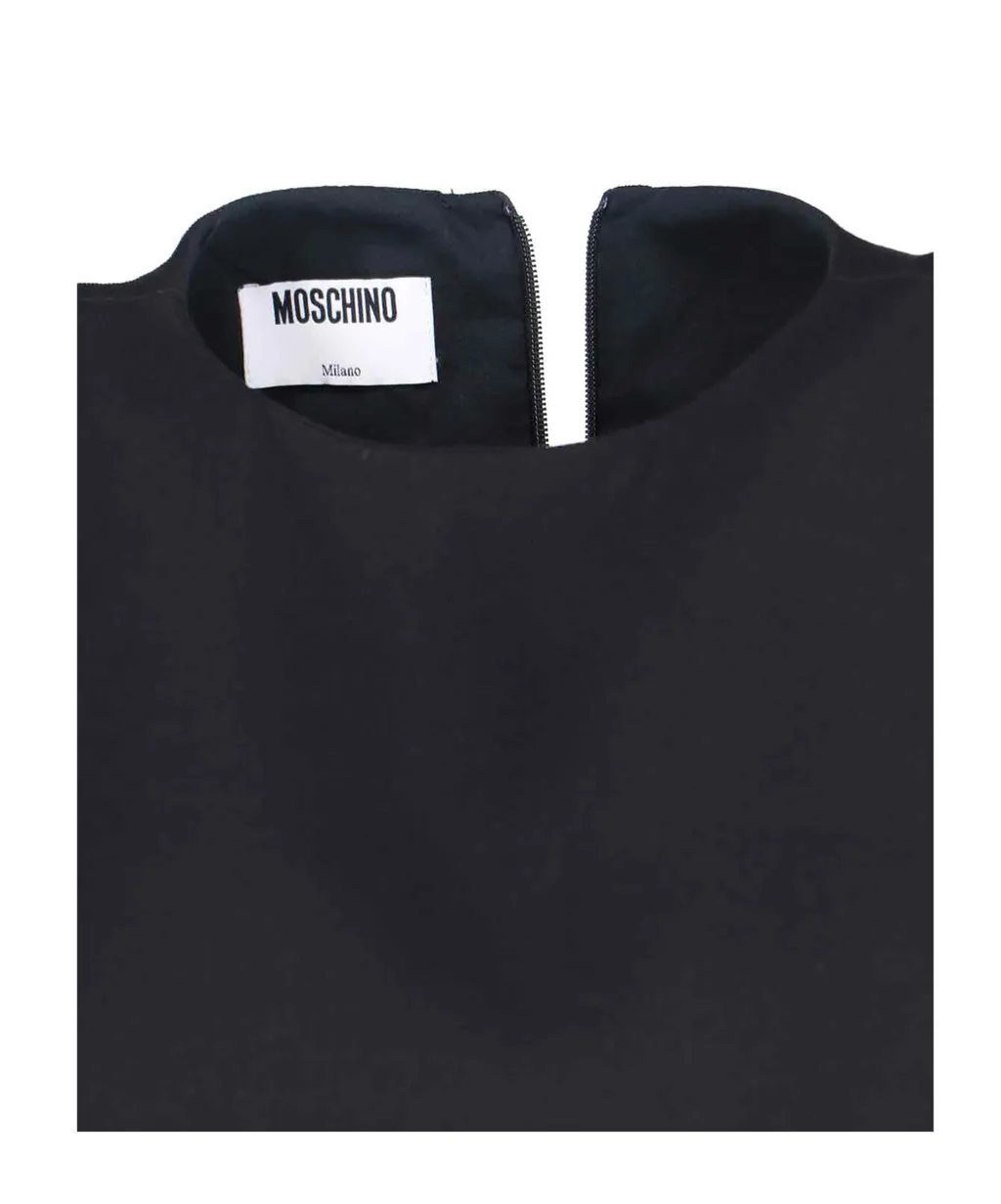Moschino Crewneck Sleeveless Dress
