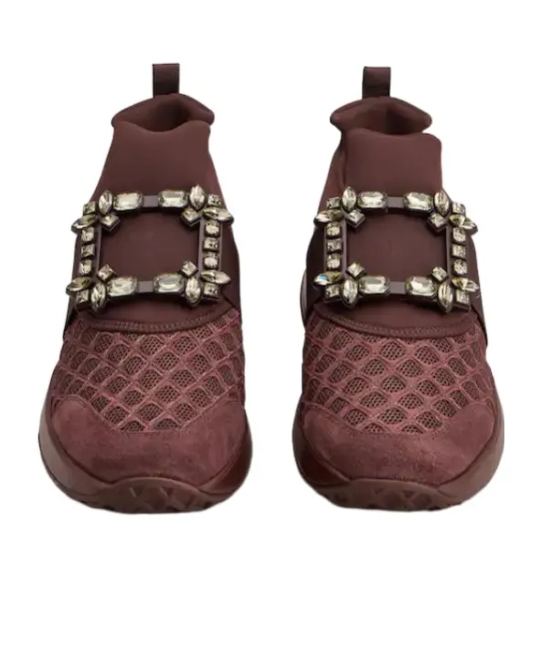 Crystal-Embellished Sneakers