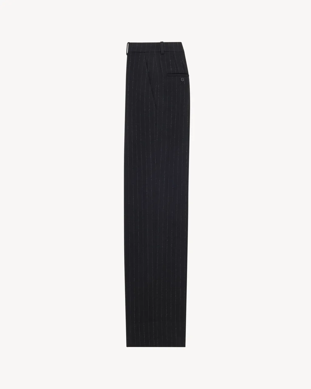 Saint Laurent High-Rise Pinstripe Pants
