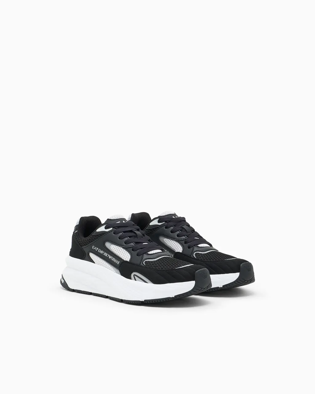 Mesh Panel Sneakers