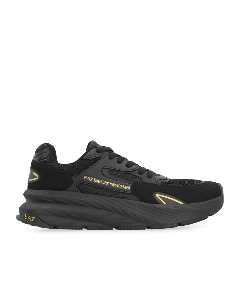 Mesh Panelled Sneakers