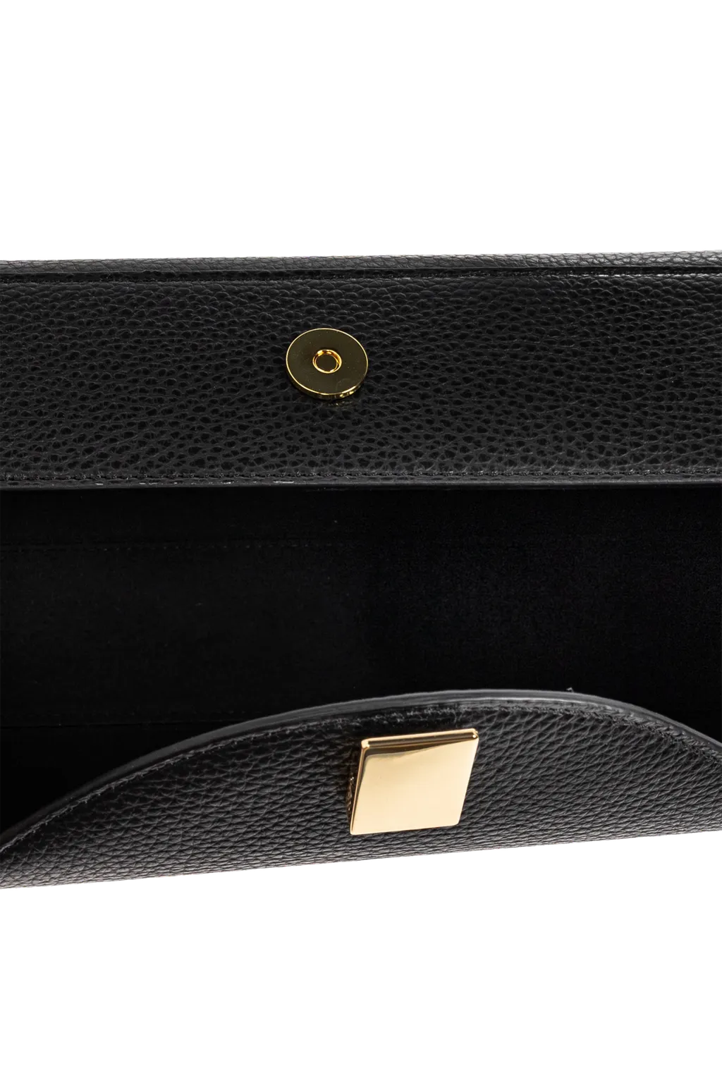 Oyster Pebbled Leather Shoulder Bag