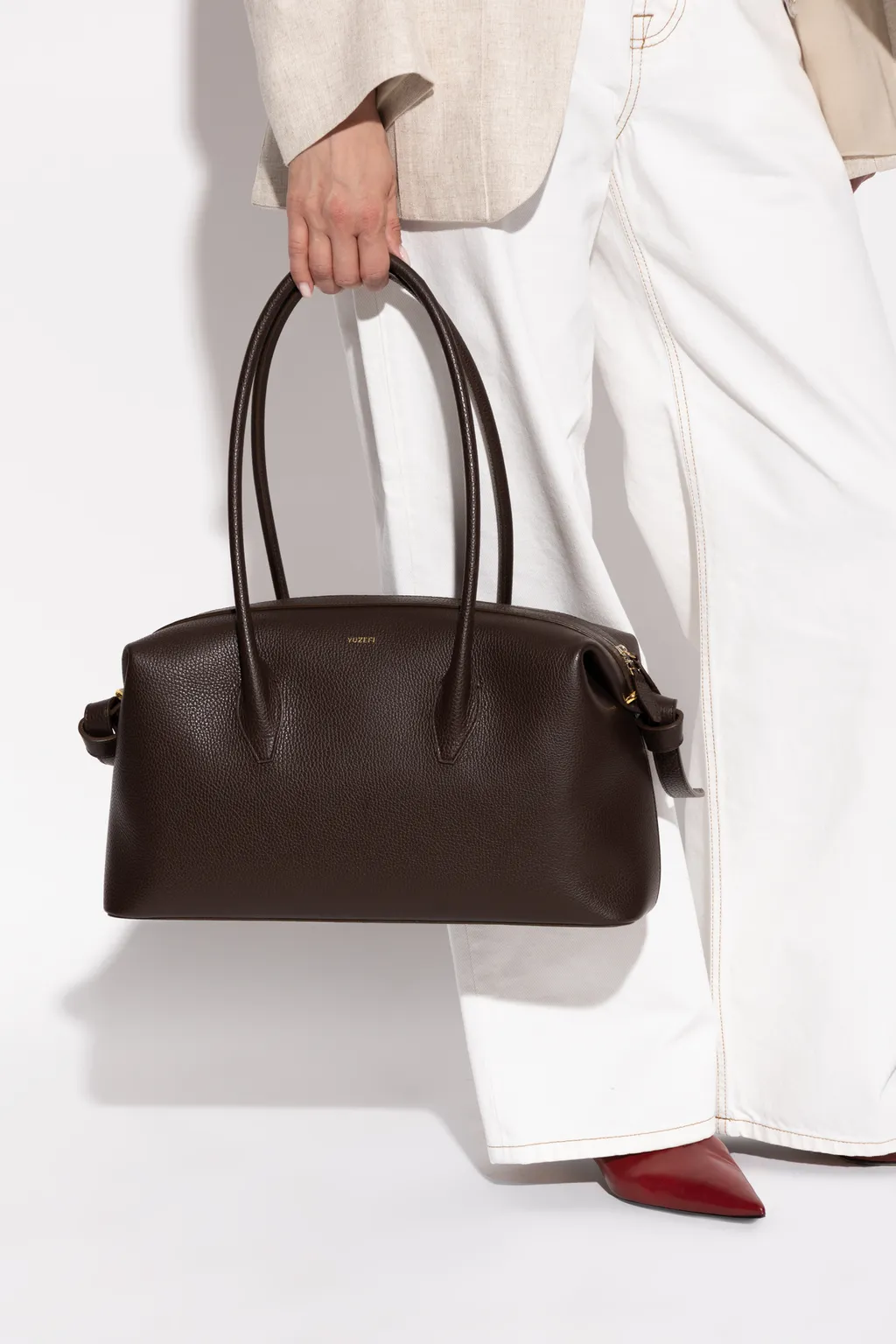 Zipper Shoulder Bag