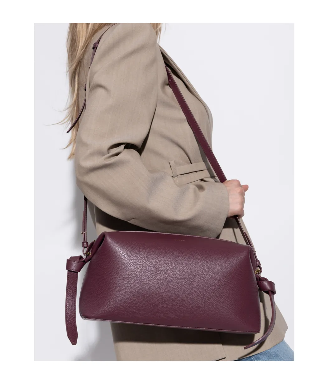 Brioche Knotted-Strap Cross Body Bag