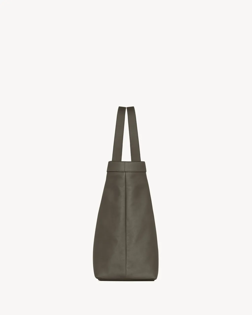 Y Giant Tote In Smooth Leather