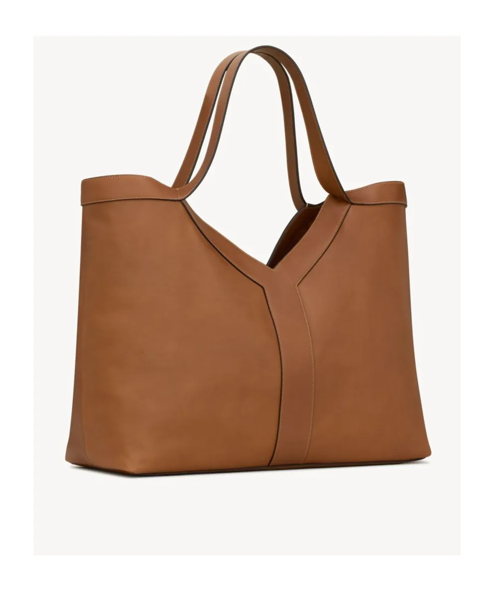 Y Tote In Leather