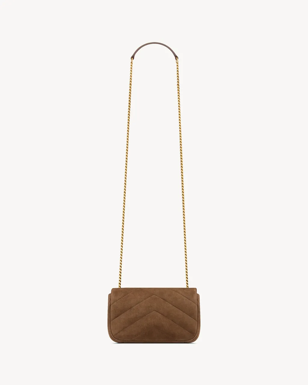 Saint Laurent Loulou Logo Plaque Mini Shoulder Bag