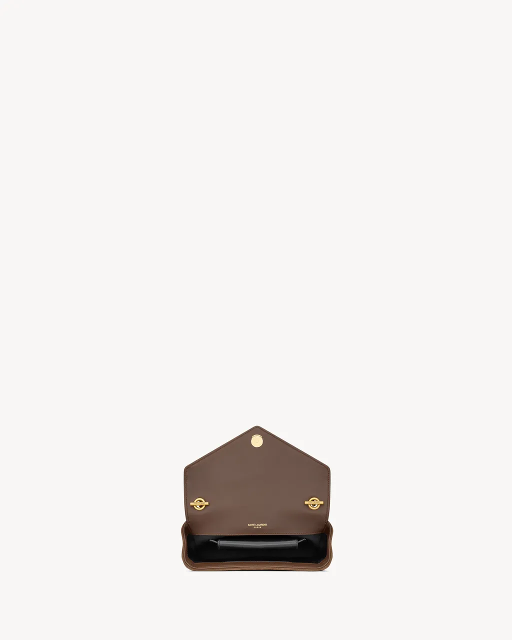 Saint Laurent Loulou Logo Plaque Mini Shoulder Bag