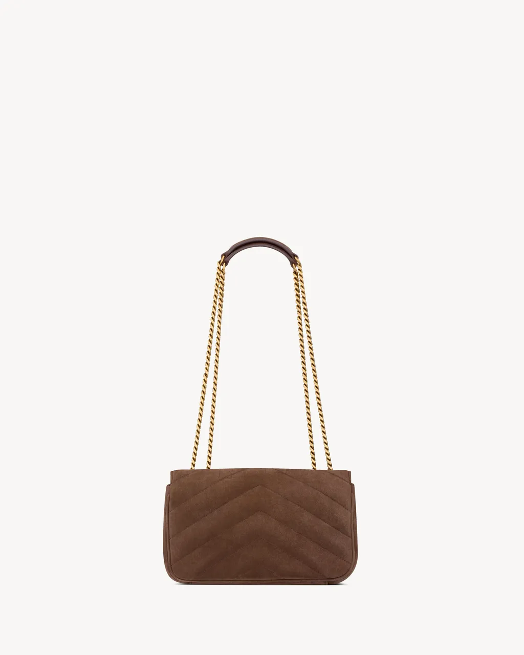 Saint Laurent Loulou Logo Plaque Small Shoulder Bag