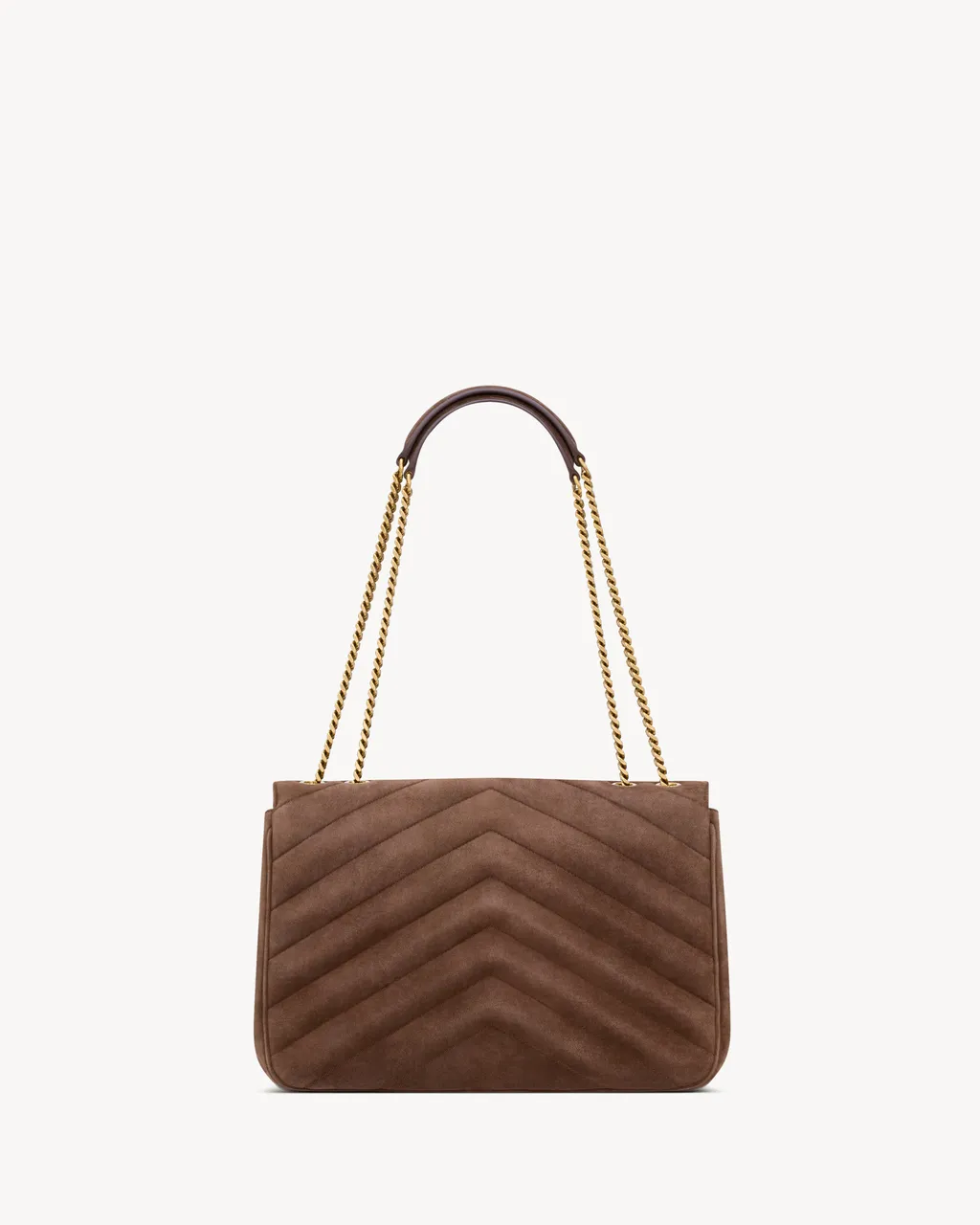 Saint Laurent Loulou Logo Plaque Large Shoulder Bag