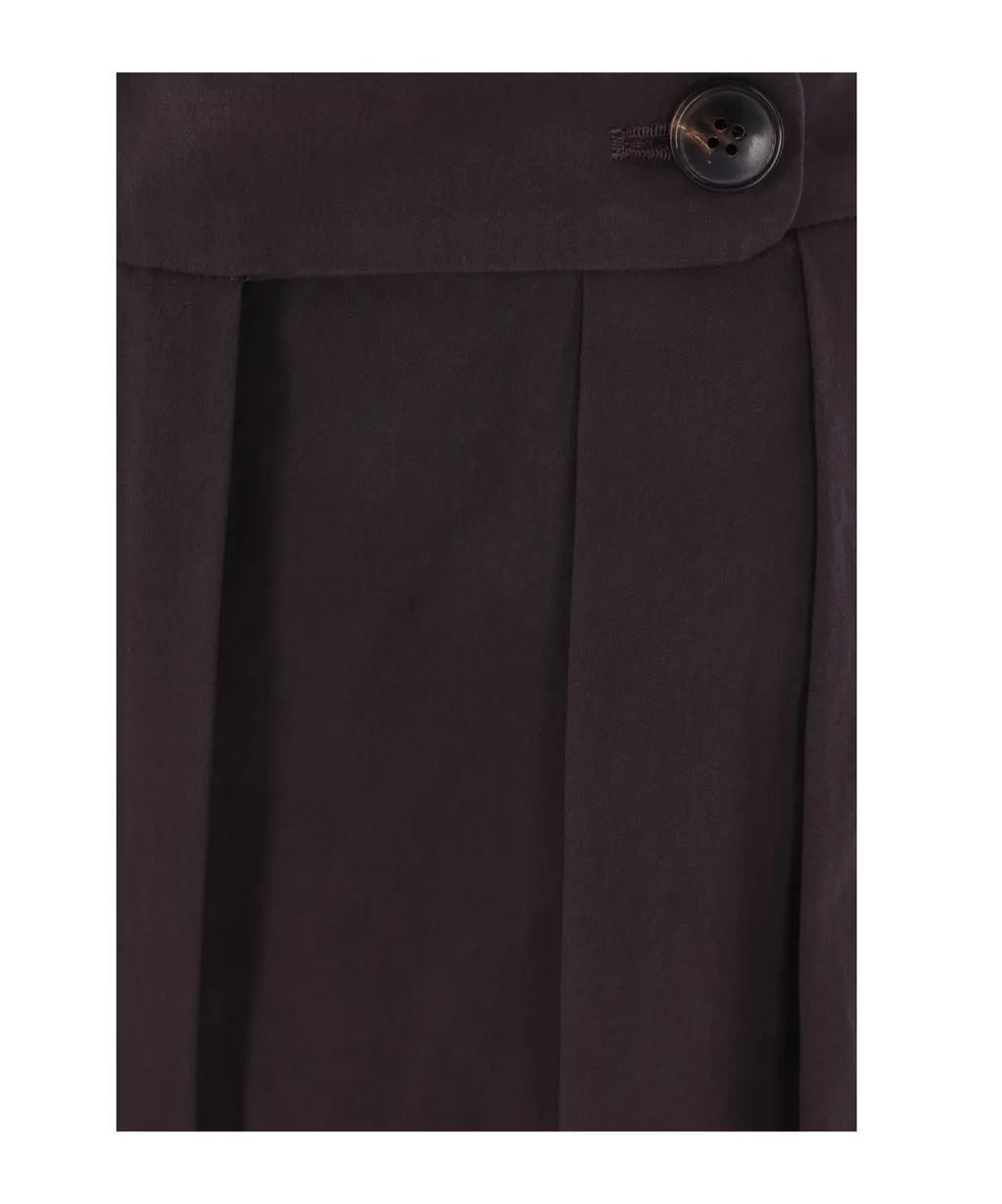 Pleated Casual Pants