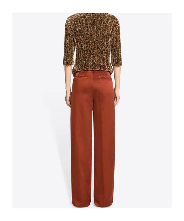 Straight-Leg Casual Pants