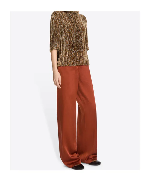Straight-Leg Casual Pants