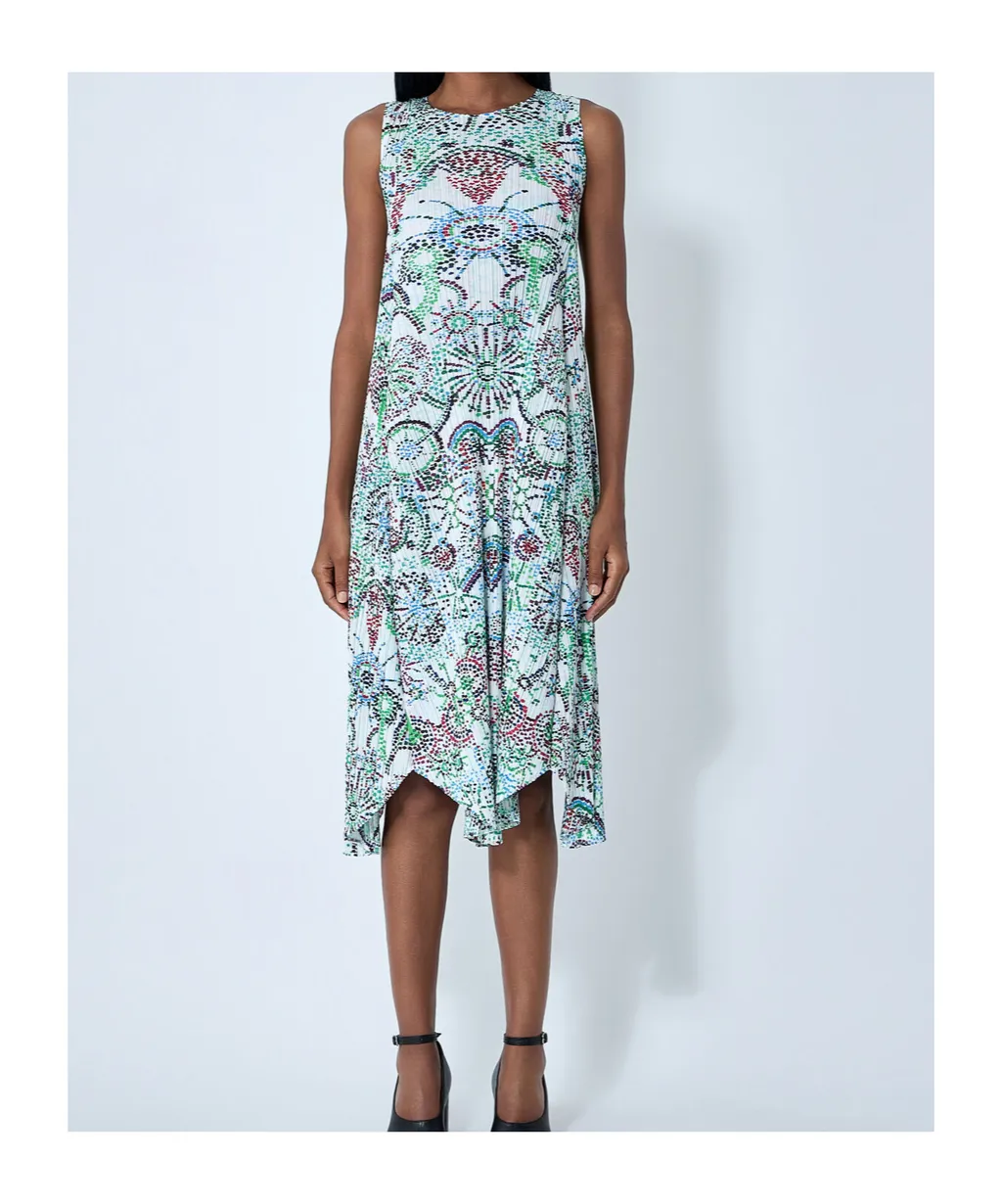 Light Festival Midi Dress