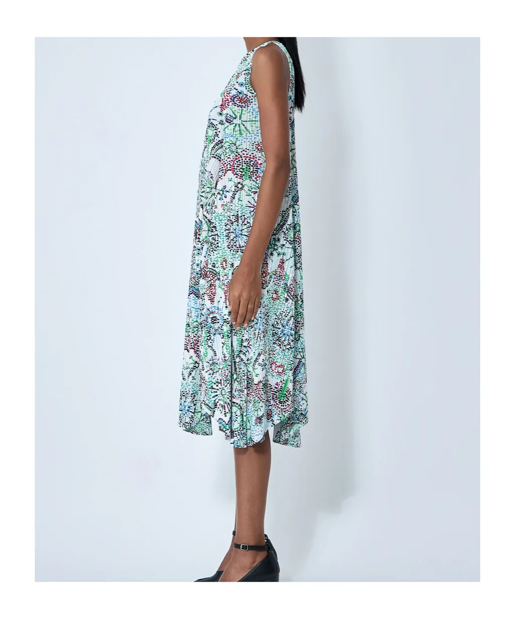 Light Festival Midi Dress