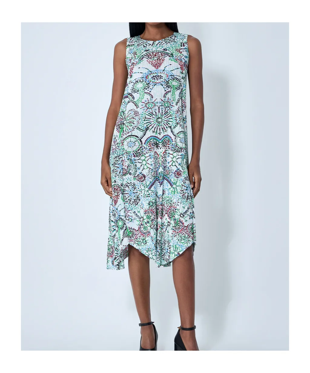 Light Festival Midi Dress