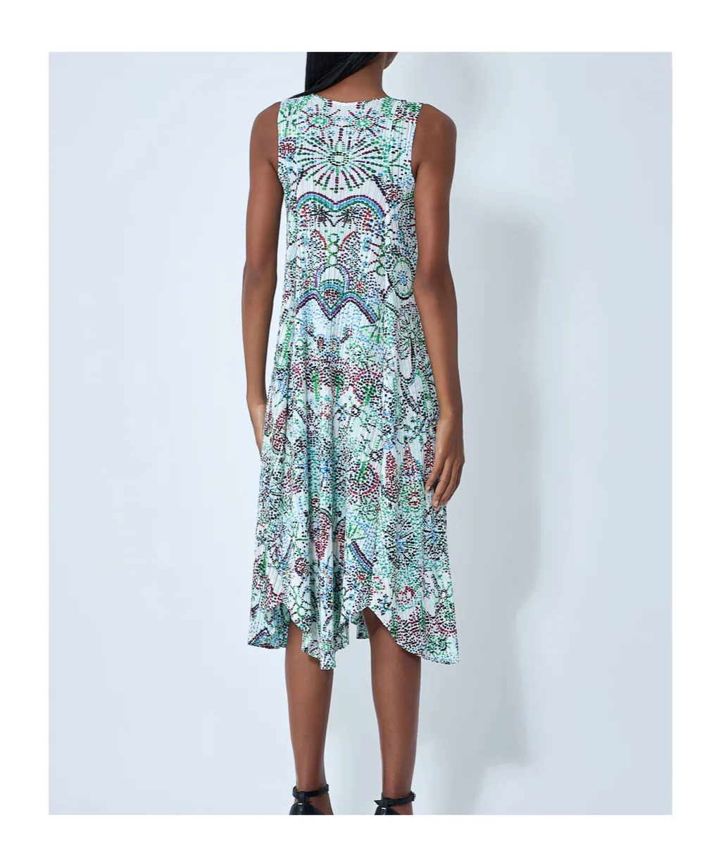 Light Festival Midi Dress