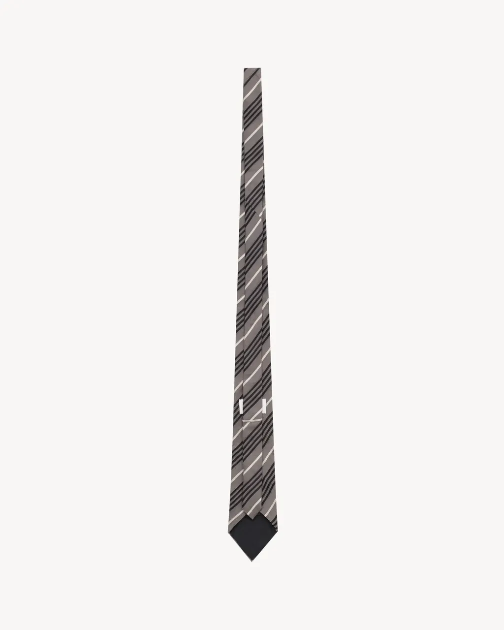 Saint Laurent Striped Wide Tie