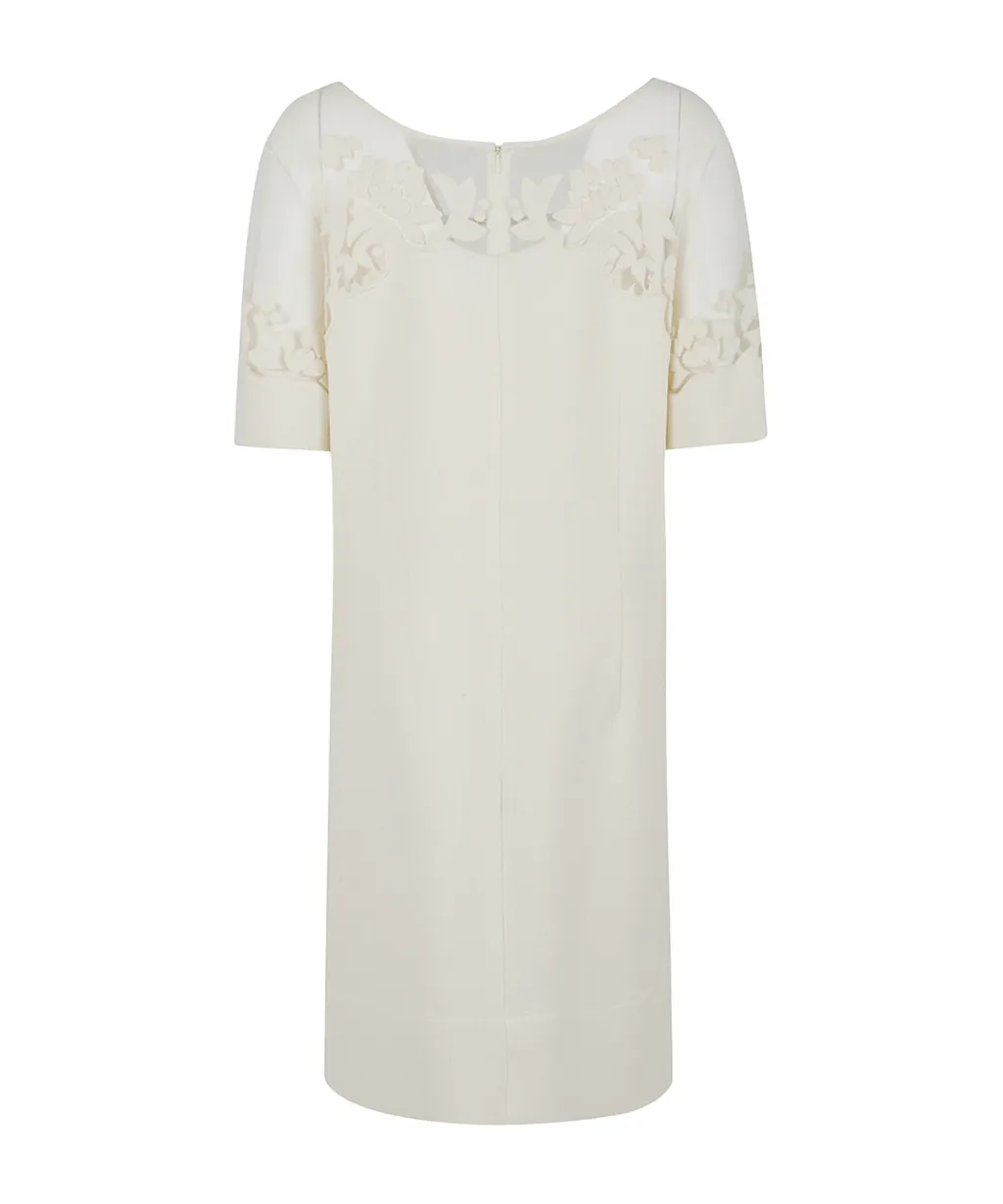 Ermanno Scervino Lace-Trim Shift Dress