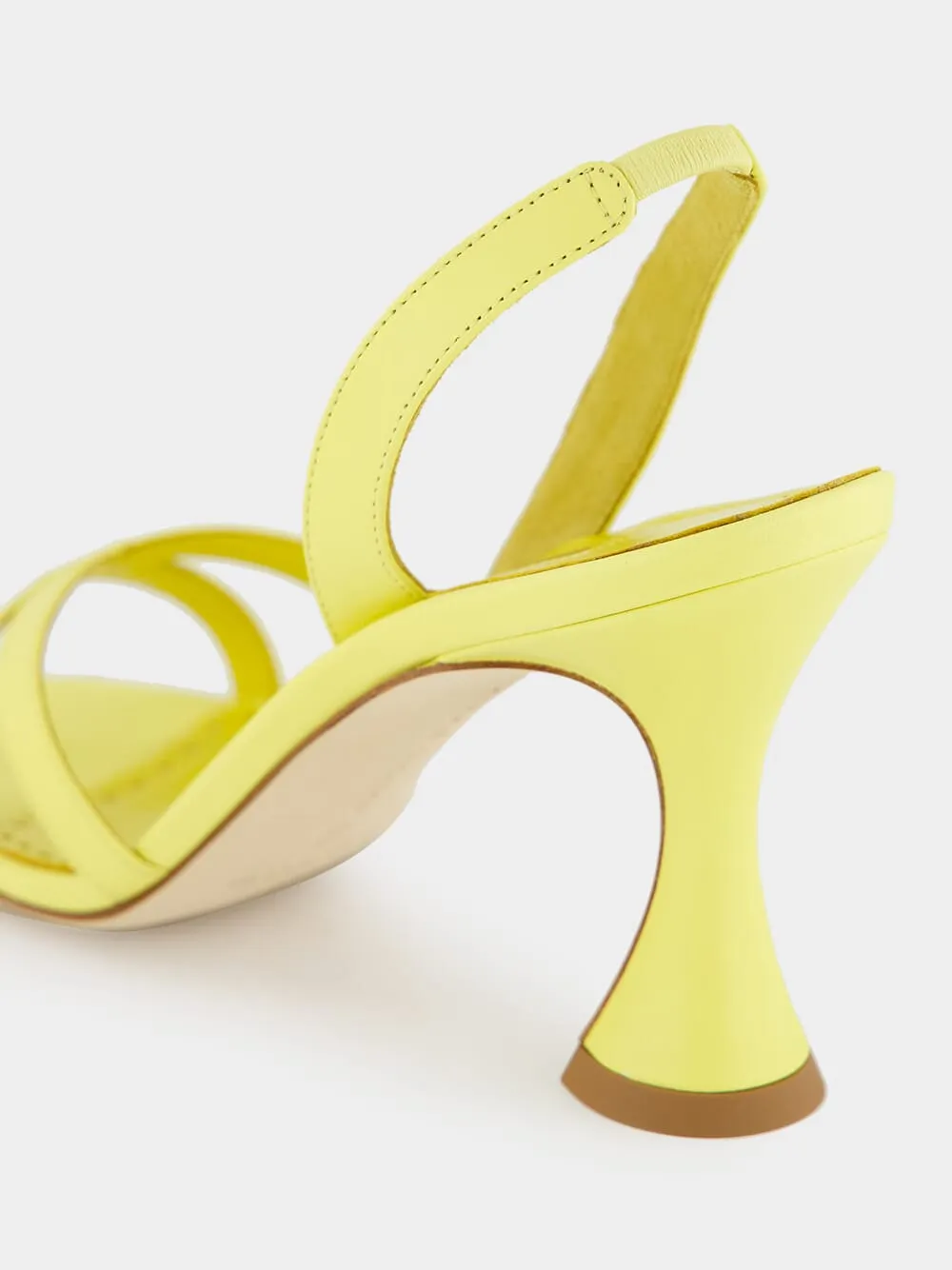 Slingback Cross-Strap Sandals