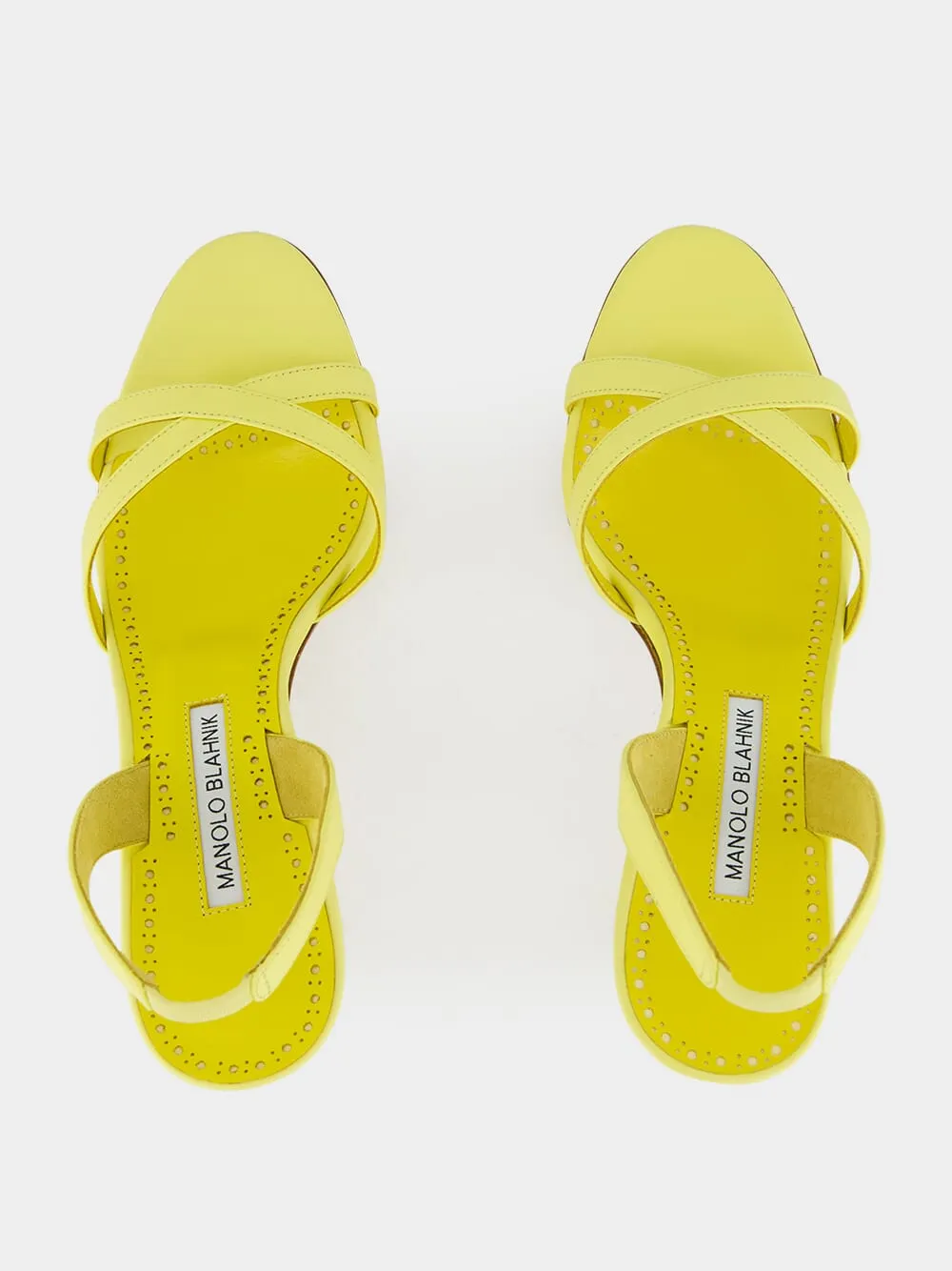 Slingback Cross-Strap Sandals