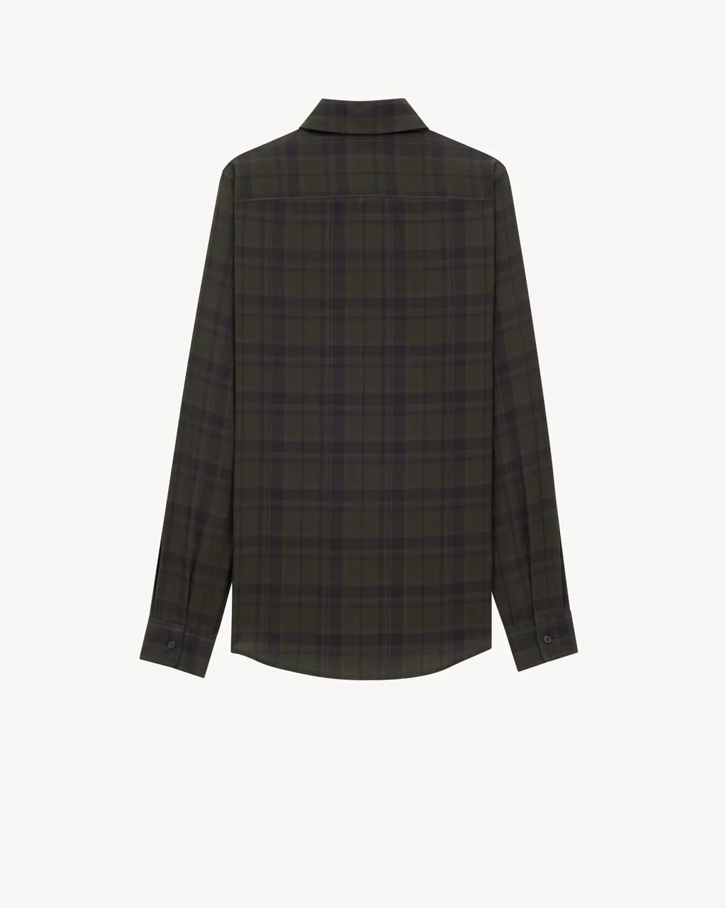 Saint Laurent Cassandre Checked Shirt