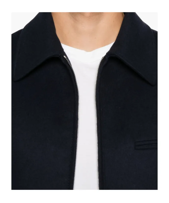Incotex Zip-Front Flannel Jacket