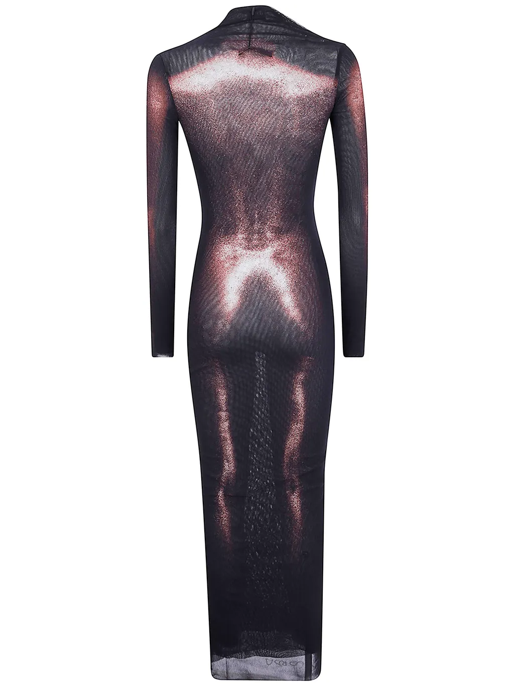 Body-Print Long Dress