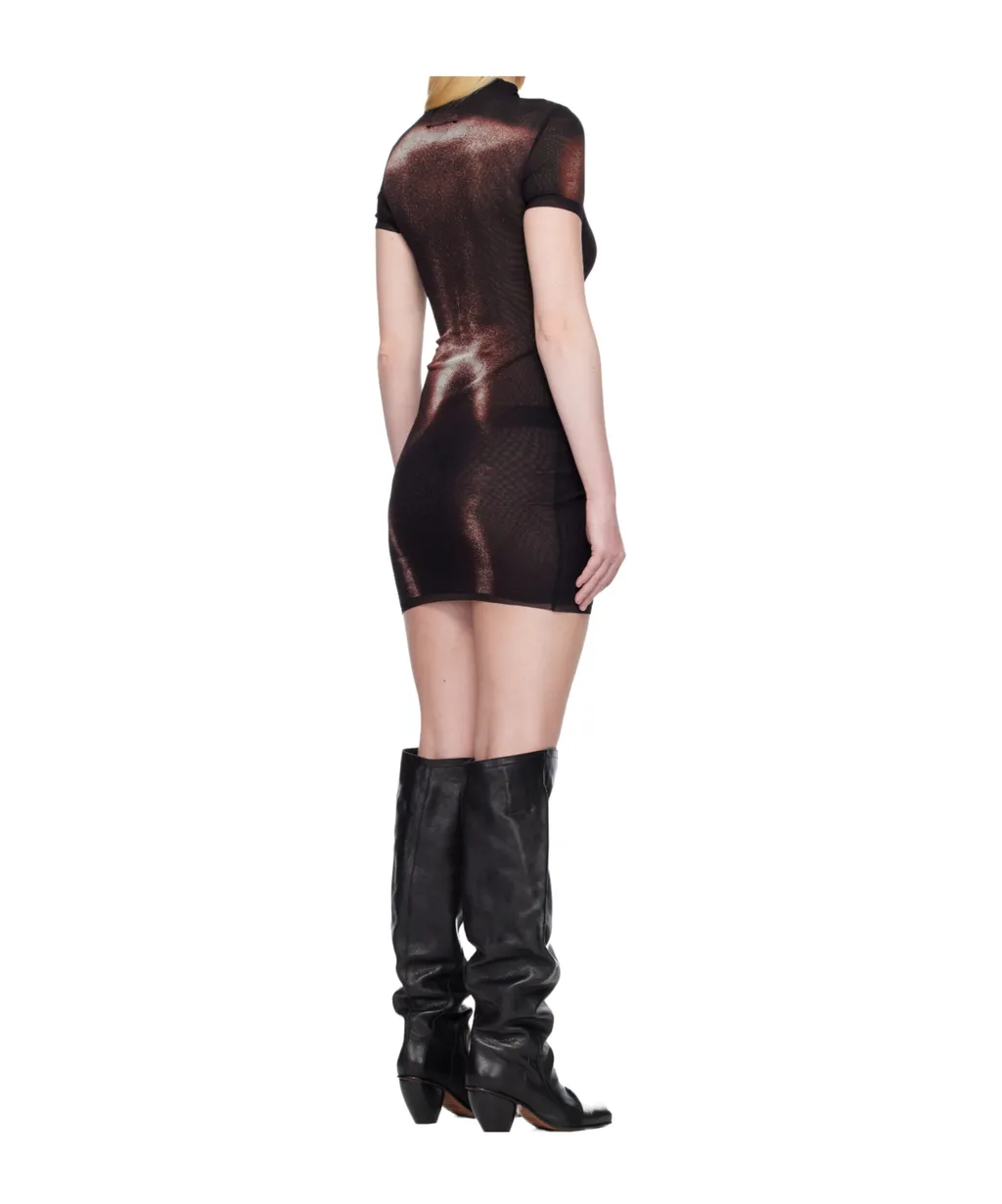 The Short Bronze Body Dust Dress