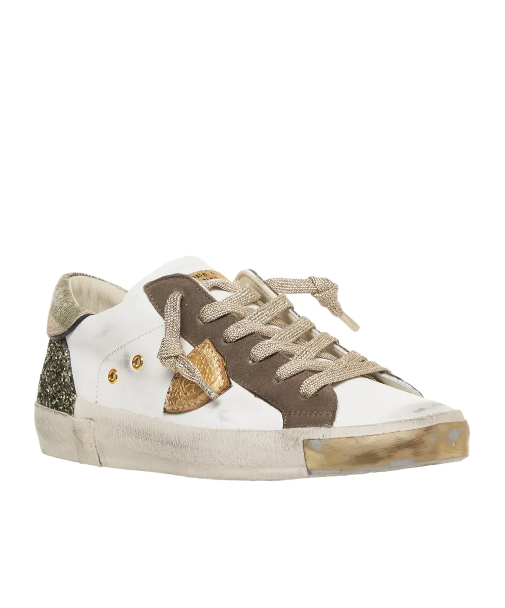 Prsx Lace-Up Low-Top Casual Shoes