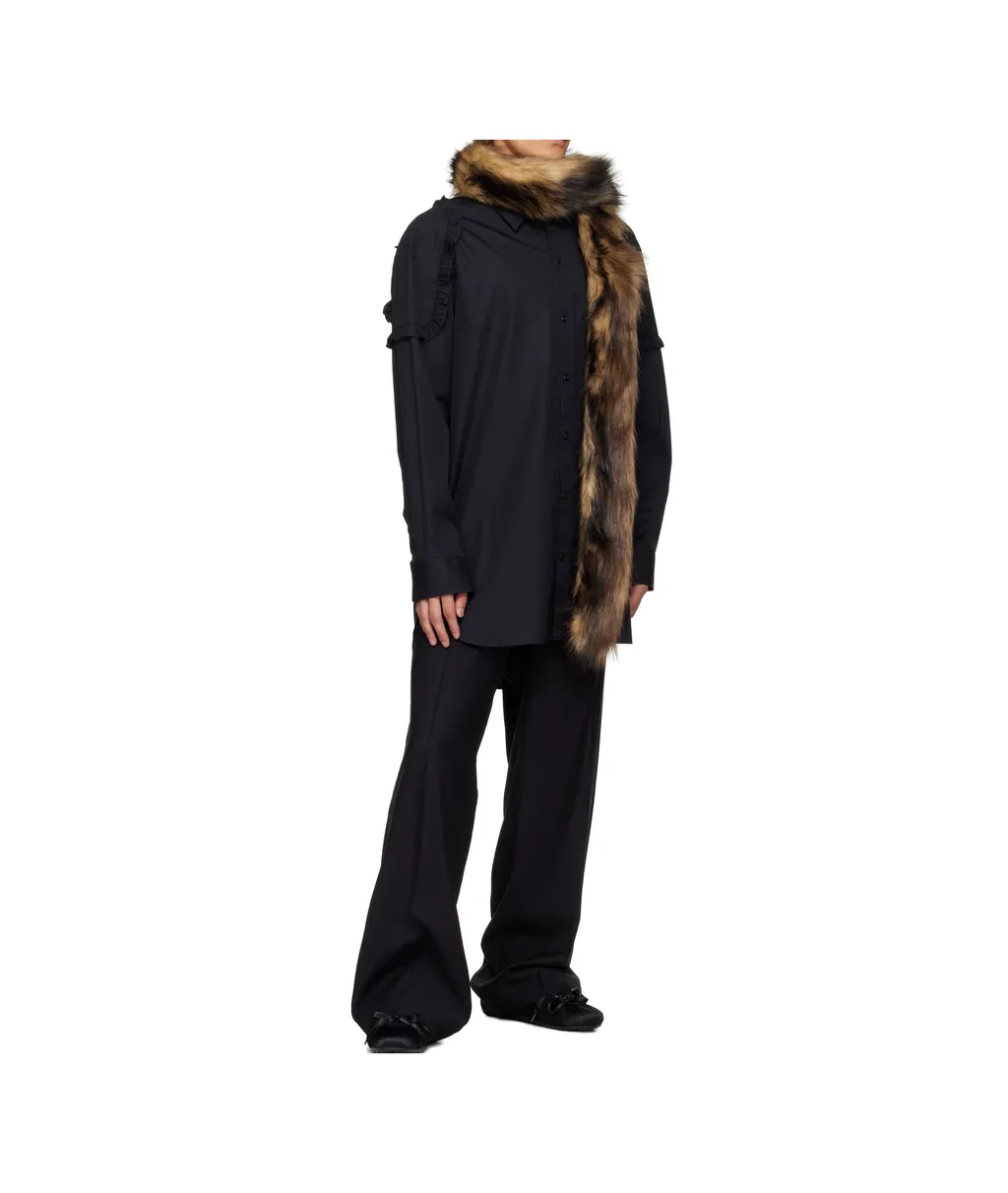 Slim Faux Fur Scarf