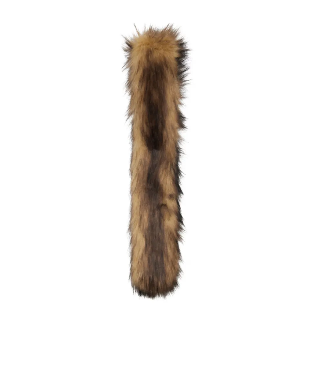 Slim Faux Fur Scarf