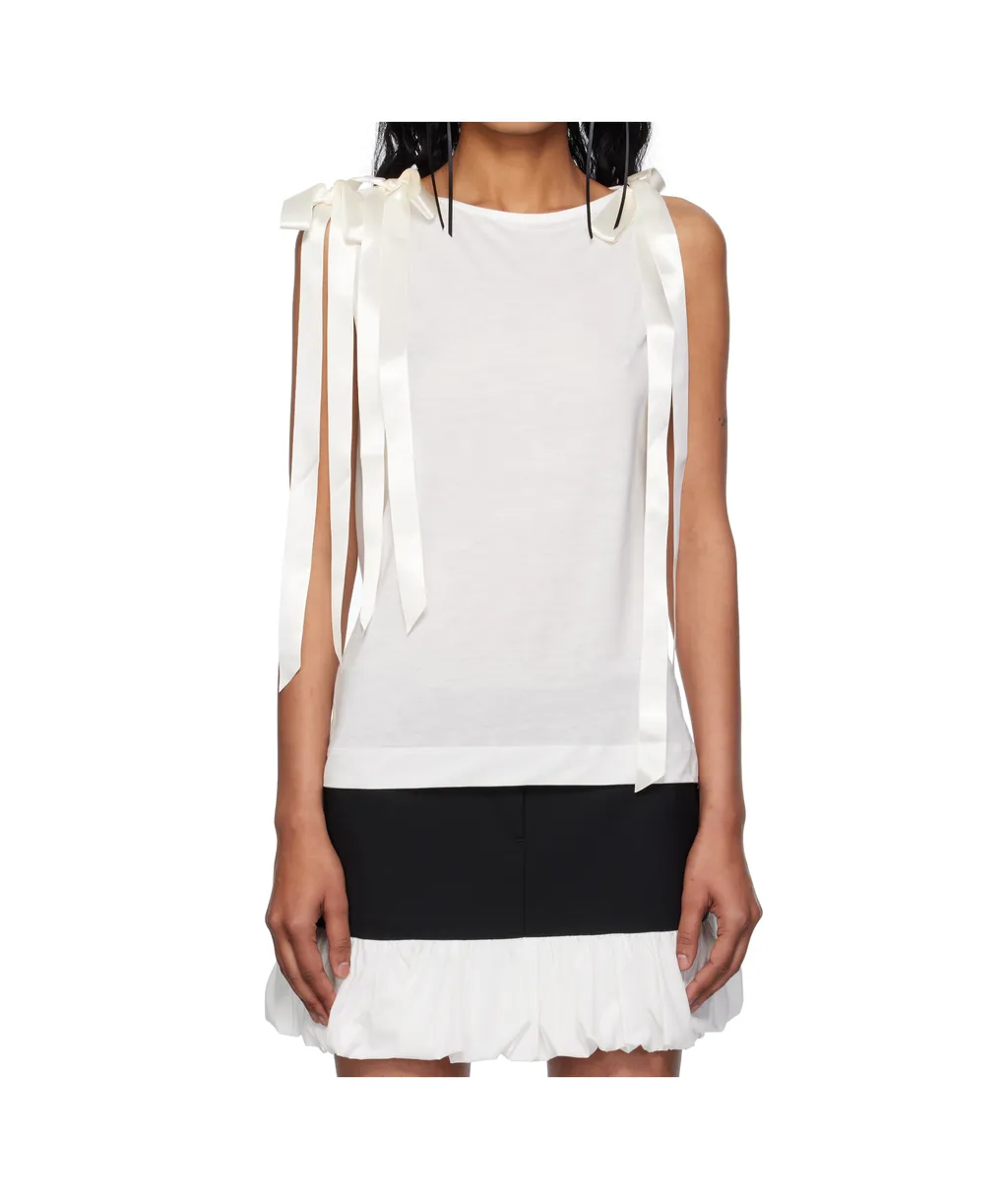 Bow Ribbon Tail Vest