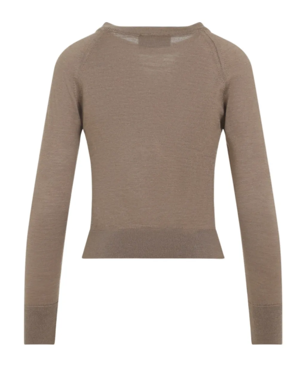 Simone Rocha Embellished Knitted Jumper
