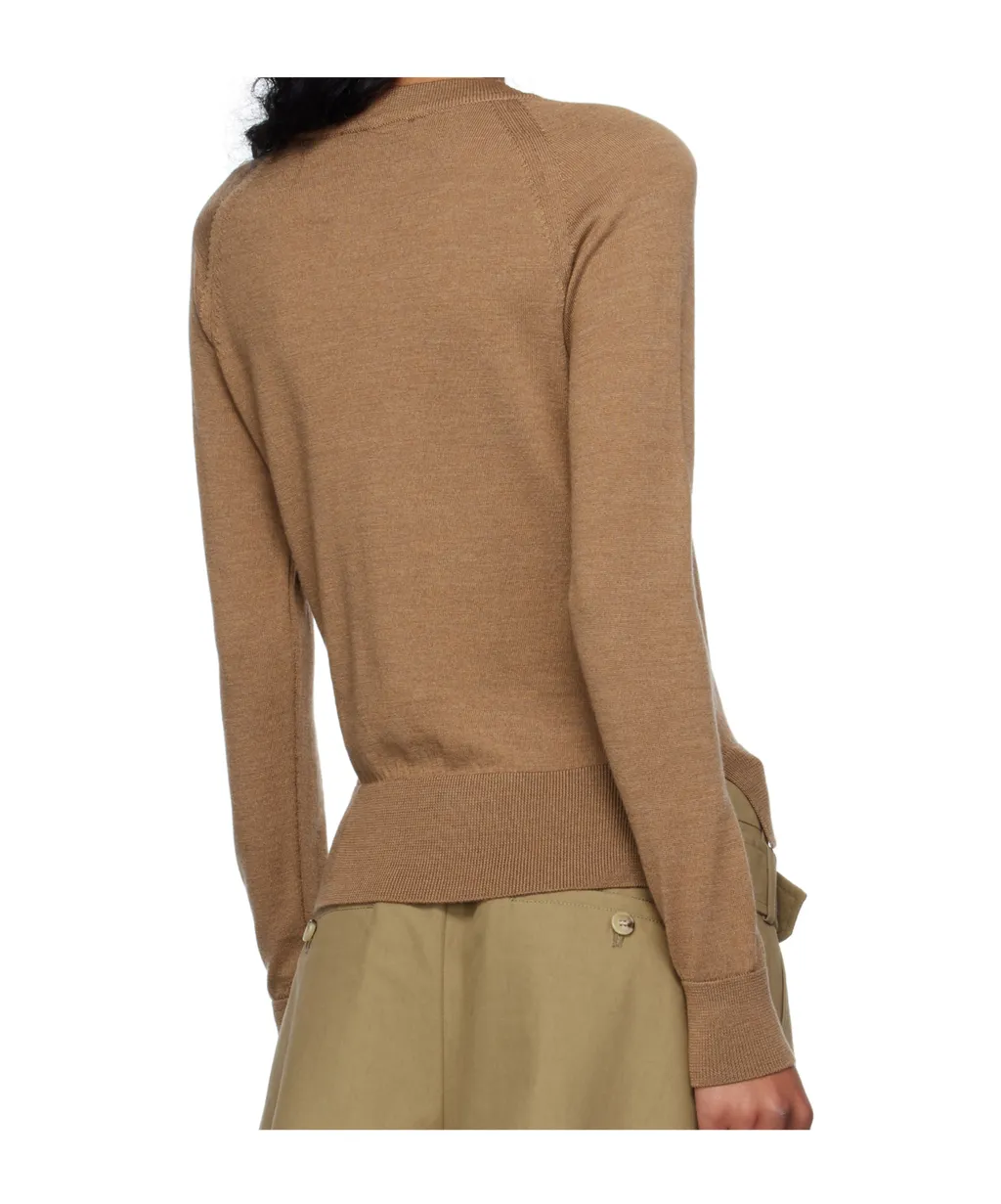 Simone Rocha Embellished Knitted Jumper