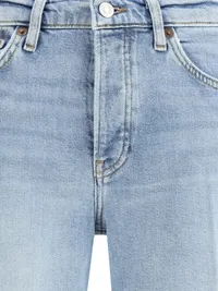 Re/Done Mid-Rise Wide-Leg Jeans