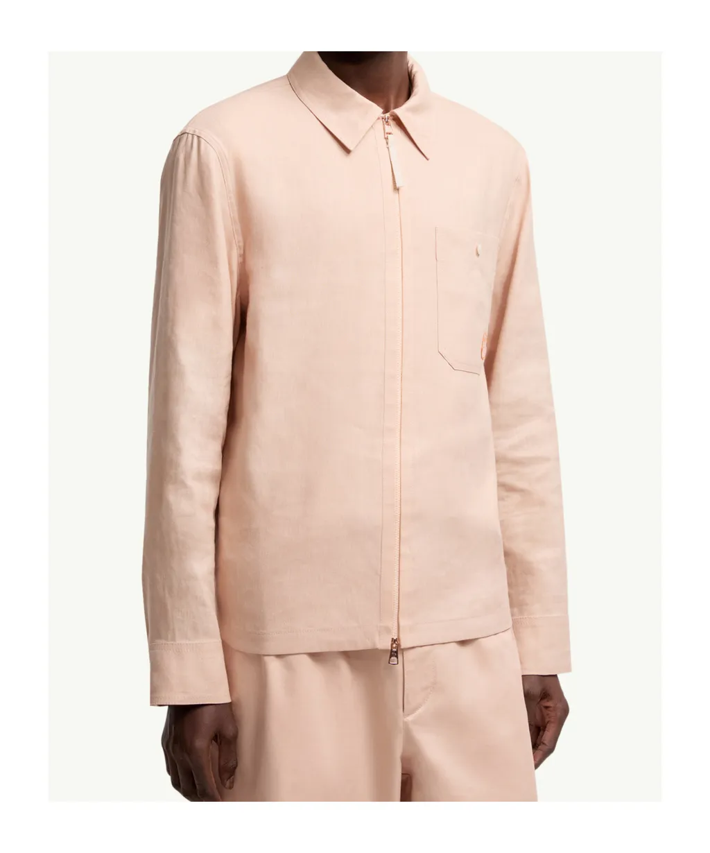 Moncler X Gilga Farm By Donald Glover Linen Blend Shirt
