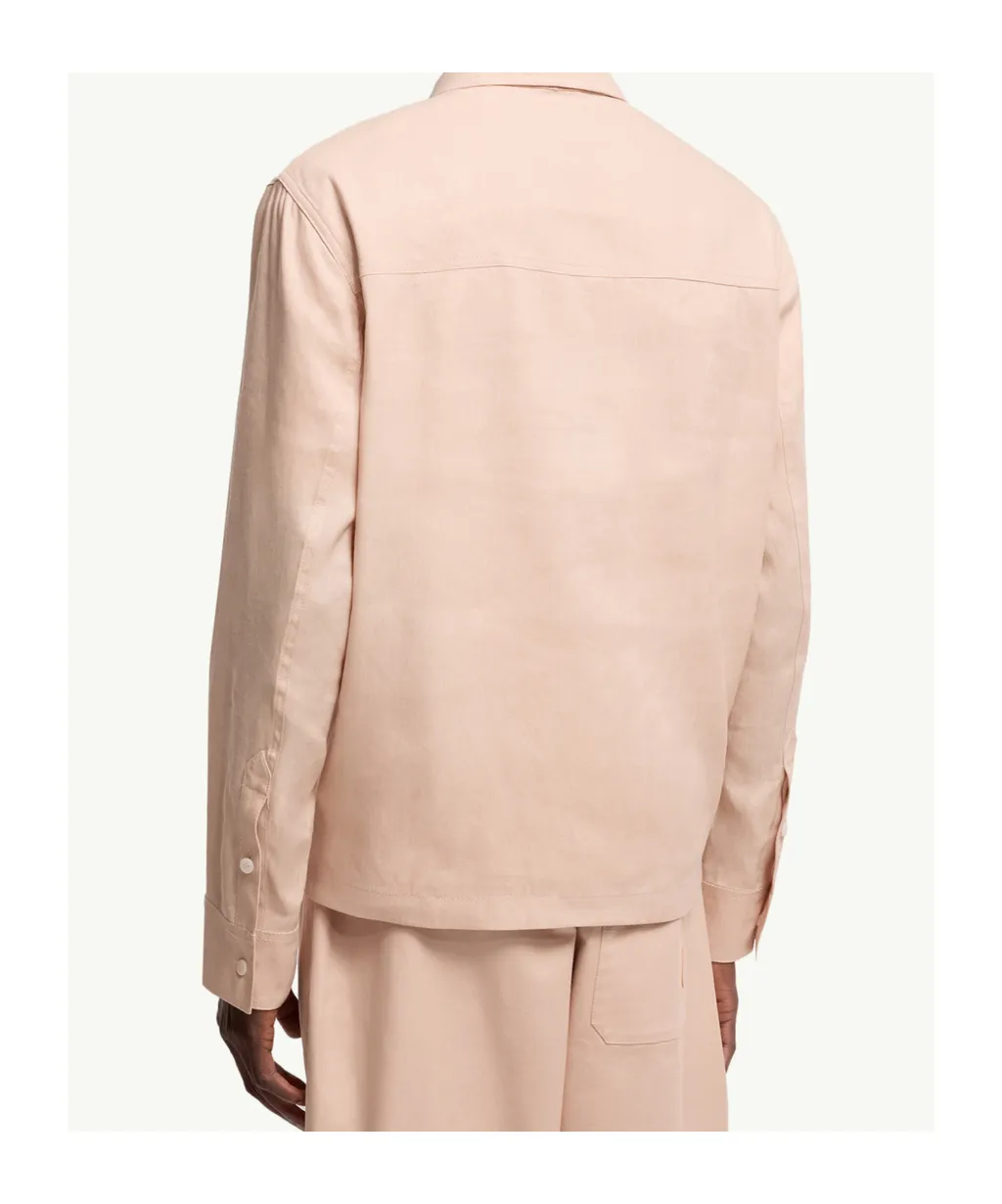 Moncler X Gilga Farm By Donald Glover Linen Blend Shirt