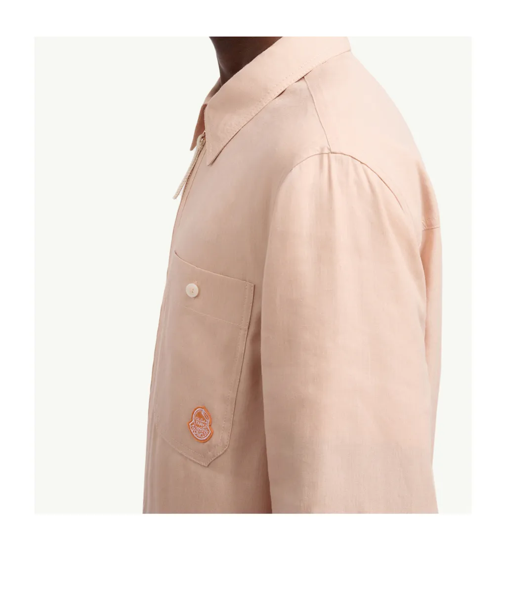 Moncler X Gilga Farm By Donald Glover Linen Blend Shirt