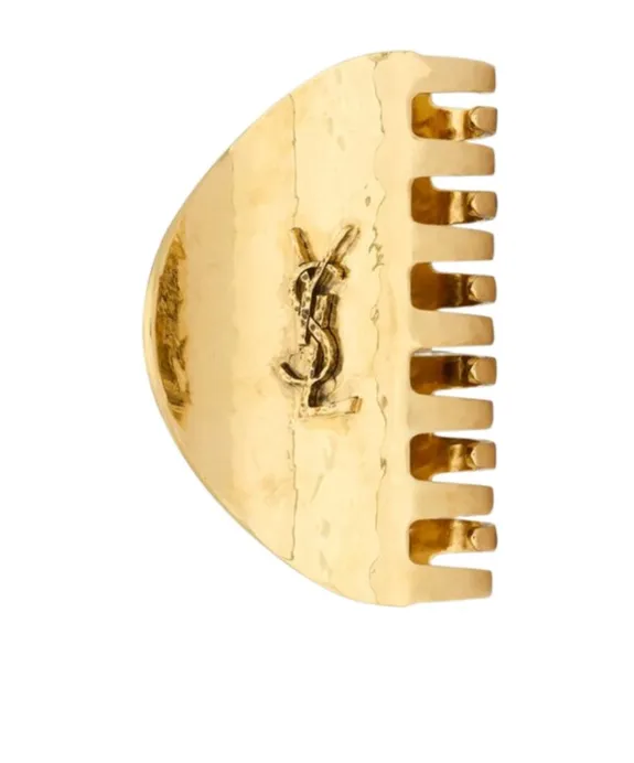 Cassandre Claw Clip In Hammered Metal