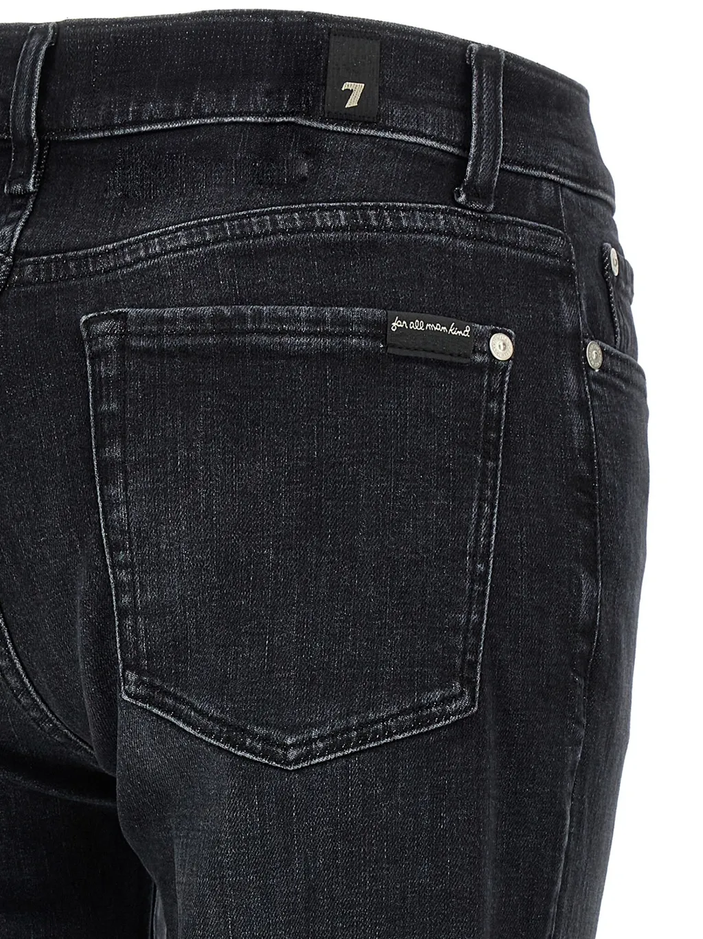 Cuffed-Hem Skinny Jeans